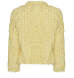 Chanel 2021 Collection by Virginie Viard Yellow Blazer Jacket F 38 UK 10 US 6 ladies