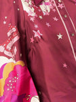 Zimmermann CONCERT STARS BLOUSON BLOUSE Shirt Plum In Silk Size 0 XS ladies