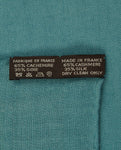 Hermès Hermes Paris Cent Plis Des Miao Cashmere Silk Shawl -140cm Scarf/Wrap ladies