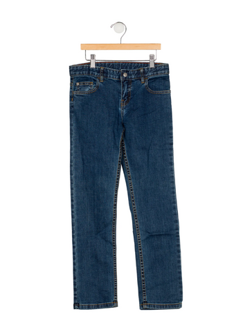 PETIT BATEAU BOYS' Denim Blue Jeans TROUSERS PANTS 12 Years old 150 cm children