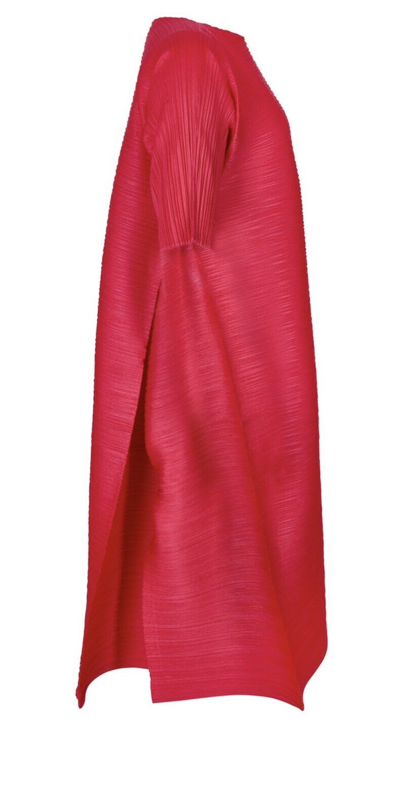 PLEATS PLEASE ISSEY MIYAKE Pleated Magenta Dress Size 3 ladies