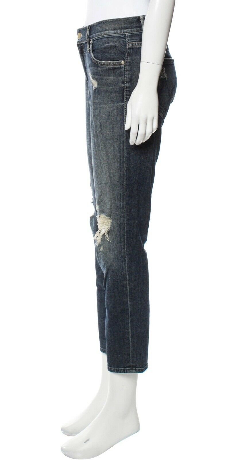 MOTHER The Dropout in Tarnioshed Denim Jeans Size 27 ladies