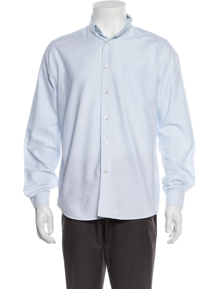 TURNBULL & ASSER Mens Blue Handmade in England Shirt Size 39 cm men