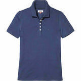 Tommy Hilfinger Slim Fit navy Polo T shirt Size M medium ladies