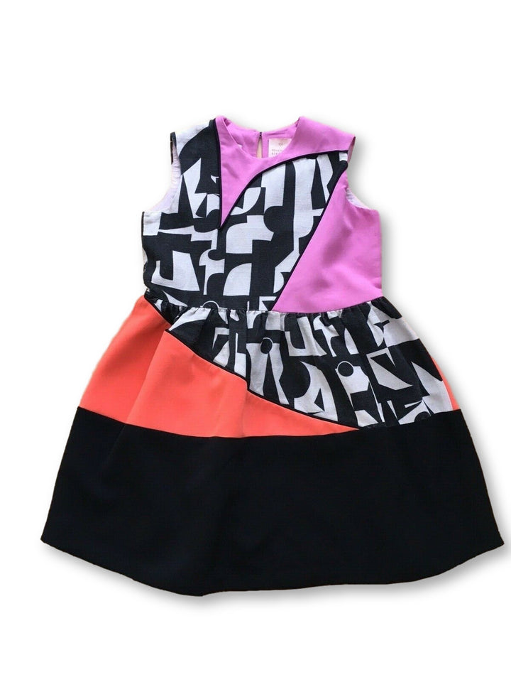 ROKSANDA colorblock girls dress Size 10 years old children
