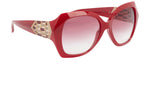 Bvlgari BV 8182B (11188H) Hexagon 2022 Collection Sunglasses with Crystals ladies