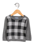 JACADI PARIS Boys' Checkered Knit Sweater Jumper 36 MONTH 89 cm Boys Children