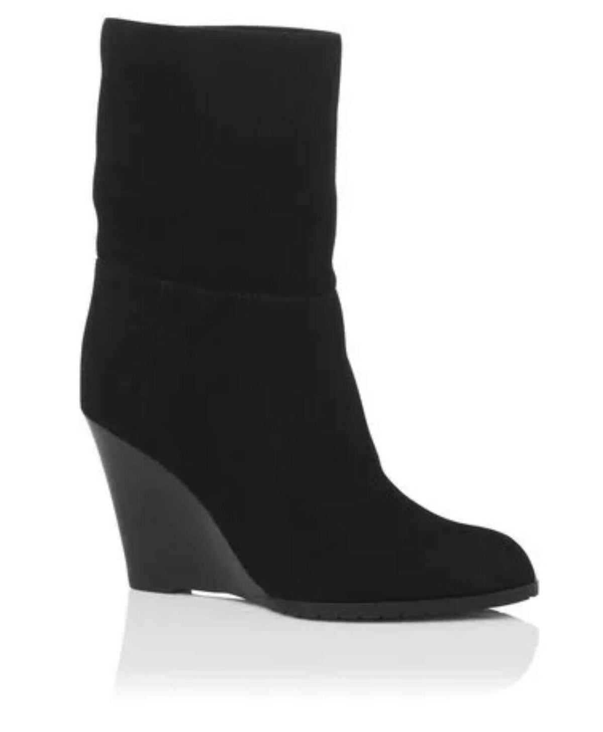 L.K. Bennett London Suede Leather Wedge Booties Size UK 8 US 11 EU 41 ladies