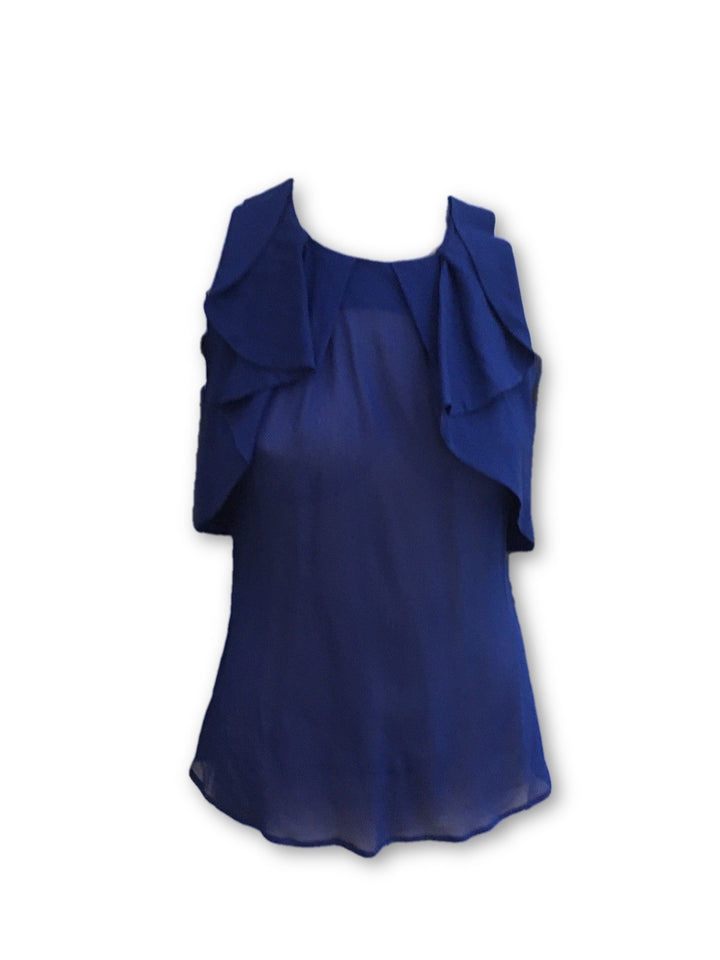 ETRO ravishing Ruffled silk blouse top Ladies