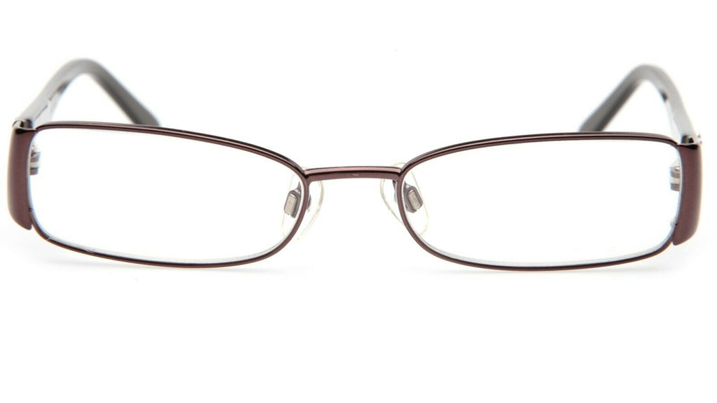 CHANEL Brown Plastic Eyeglass Frames