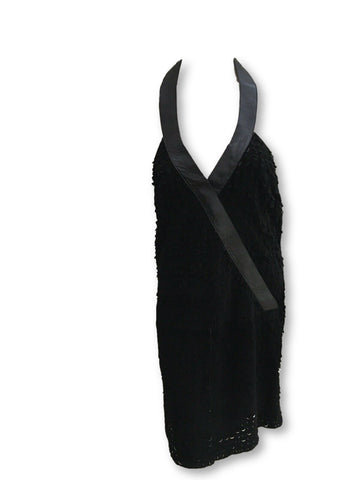 ZOOMP Black Faux Suede Dress Size EU 38 LADIES