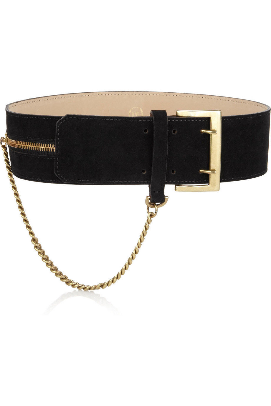 Alexander McQueen McQ Chain and velvet waist belt Ladies