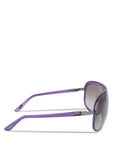 TOM FORD Mens Purple Shield Andre Aviator TF69 486 Gradient Sunglasses Men