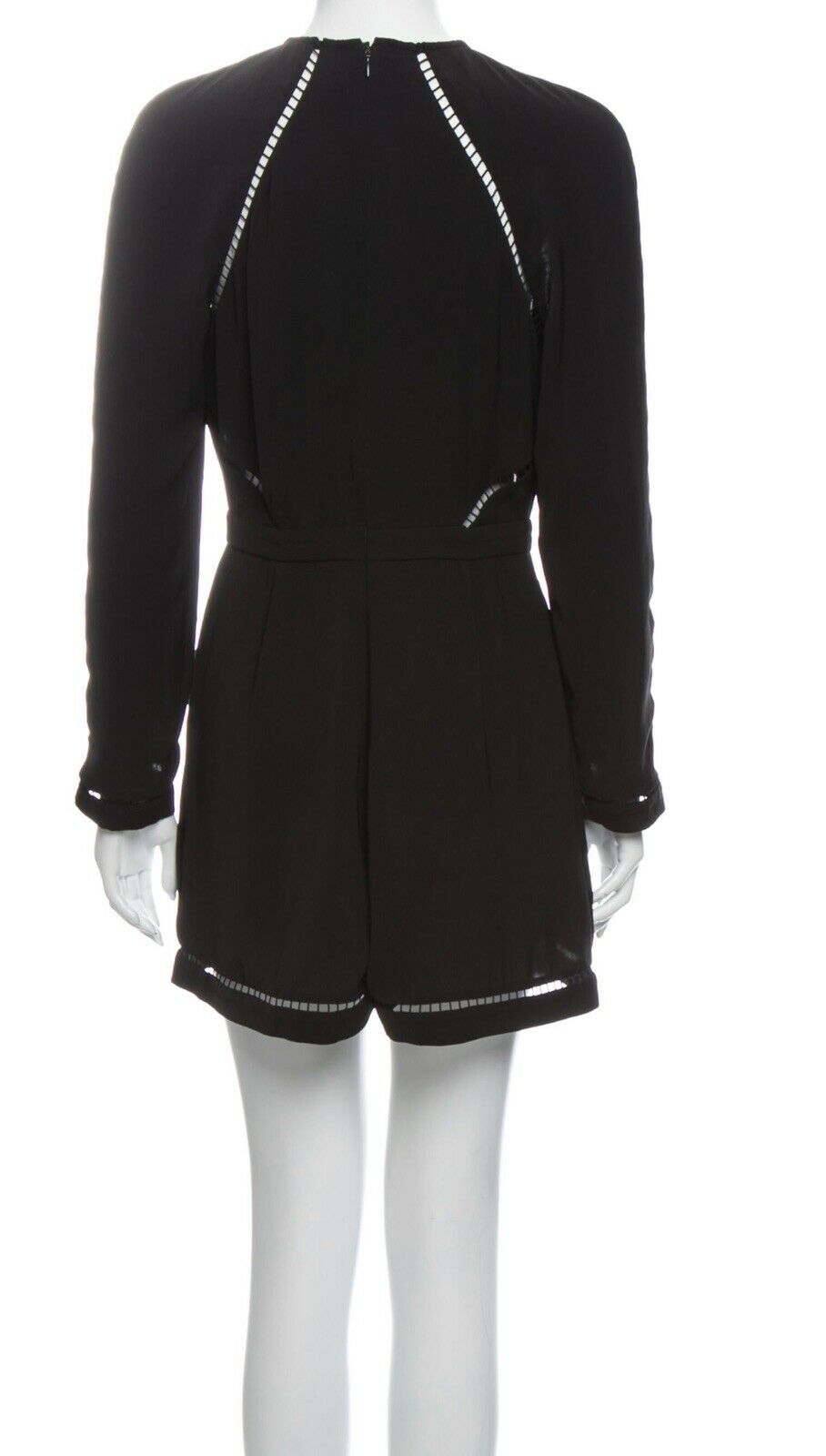 ZIMMERMANN MOST WANTED LADDE BLACK ROMPER PLAYSUIT Size 1 ladies