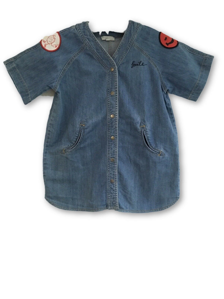 Stella McCartney Blue Jeans Embroidered Denim Jacket Shirt Boys  Children
