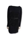 angelo katsapis BLACK DRESS SIZE UK 12 US 8 IT 44 L Ladies