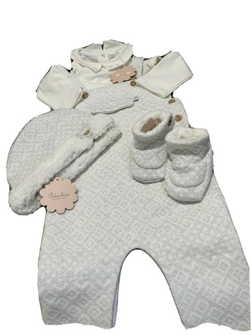Patachou Boys' Set of 4 Pieces So So Lovely Perfect Gift Size 12 month children