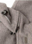 Loro Piana Mens Grey Baby Cashmere Hooded Coat Jacket XXL men