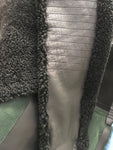 Mulberry Paneled shearling coat $5,000 Size UK 8 US 6 S Small jacket Ladies