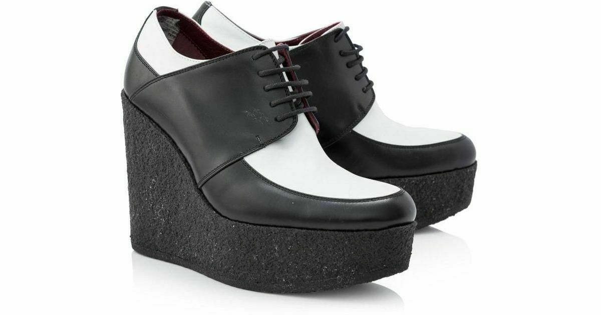 CÉLINE Celine Phoebe Philo Fabiola Platform Heels Wedges 38 1/2 UK 5.5 ladies