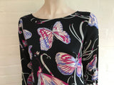 Emilio Pucci silk women’s butterfly printed dress I 42 UK 10 US 8 Ladies