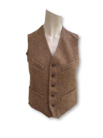 Ralph Lauren Fitted Wool & Alpaca Vest Gilet Waistcoat Ladies