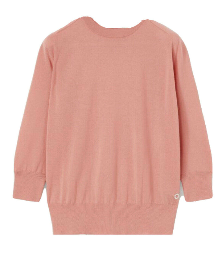 MASSIMO DUTTI ROSE CASHMERE KNITTED SWEATER JUMPER SIZE 13-14 years children