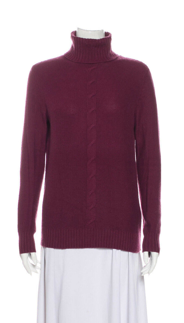 Loro Piana Ladies BABY CASHMERE Cable Knit Jumper Sweater Pullover I 40 ladies
