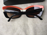 PRADA SPR03N Sunglasses in color DAN6S1 Colorblock Tinted Sunglasses Ladies