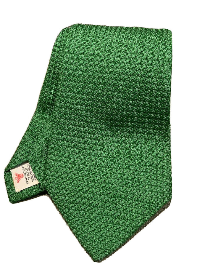 TURNBULL & ASSER Mens Green Jacquard Tie men.