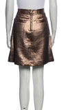 Marc by Marc Jacobs Bronze Mini Skirt Size US 2 UK 6 XS ladies