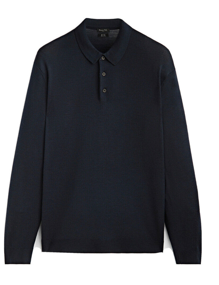 MASSIMO DUTTI Pure Mongolian Cashmere POLO KNITTED SWEATER JUMPER XS EXTRA SMALL ladies
