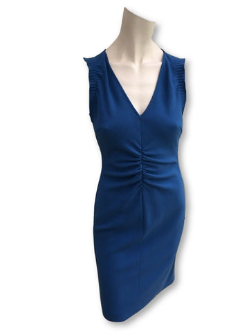 Emilio Pucci MOST WANTED Blue Wool Shift Dress Ladies