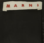 MARNI Brown Faux Shearling Fur Bolero Jacket Size I 40 UK 8 US 4 S Small ladies