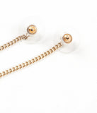 CHANEL 2020 Crystals & Pearls Large CC Drop Earrings ladies