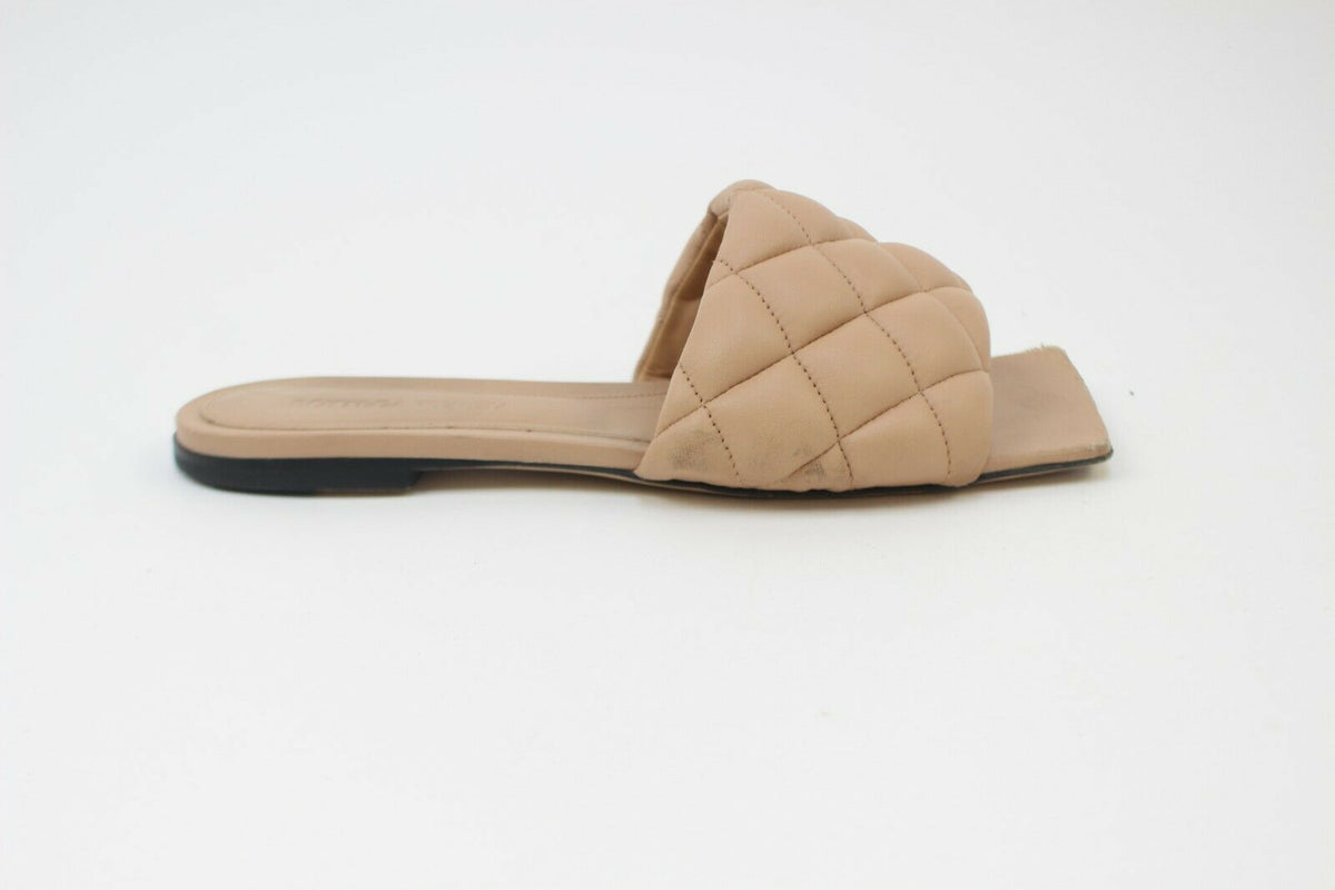 Bottega Veneta Quilted Slides UK 5 38 US 8 ladies