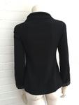 Chanel Jacket Black Wool Blazer 98A F 36 UK 8 US 4 S small Ladies