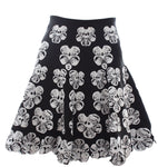 Azzedine Alaïa Alaia Floral Mini Skirt Runaway Collection Size F 40 UK 12 US 8 ladies