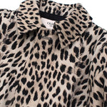 Céline Celine Paris 2020 RUNWAY LEOPARD PRINT MACINTOSH COAT $3,100 Size F 34 XS ladies