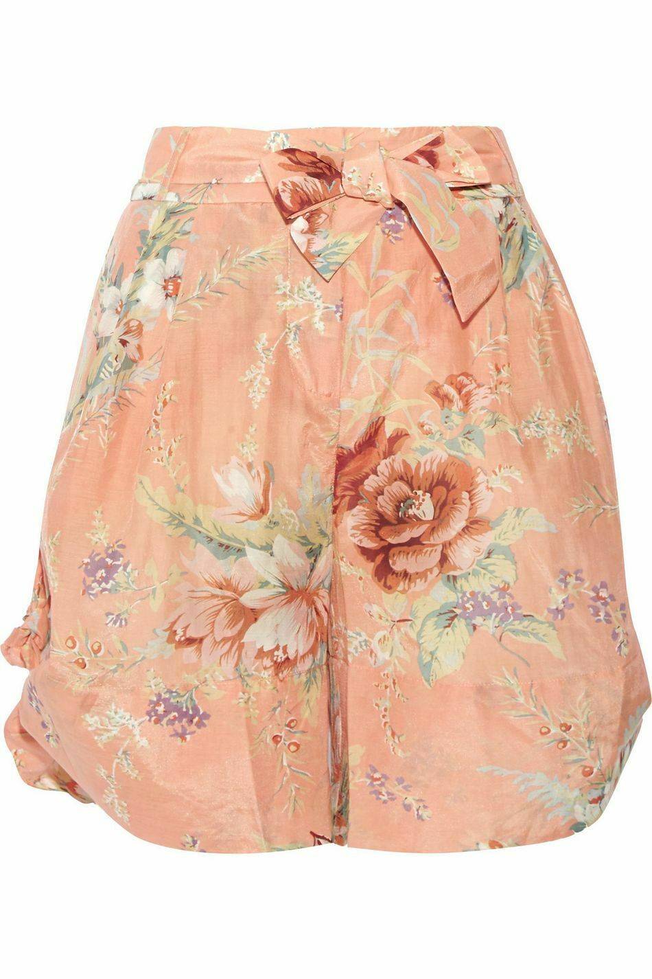 ZIMMERMANN MOST WANTED Anais floral-print cotton and silk-blend voile shorts 3 L ladies