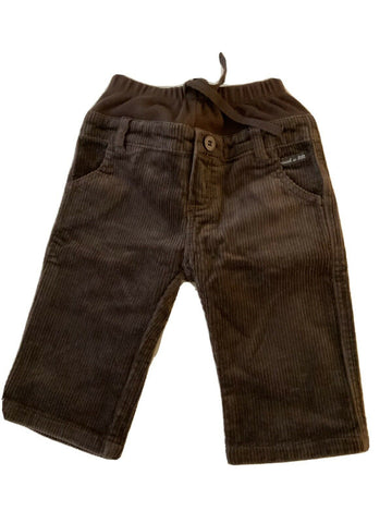 Lili Gaufrette Brown Corduroy Pants Trousers Size 6 month children