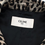 Céline Celine Paris 2020 RUNWAY LEOPARD PRINT MACINTOSH COAT $3,100 Size F 34 XS ladies