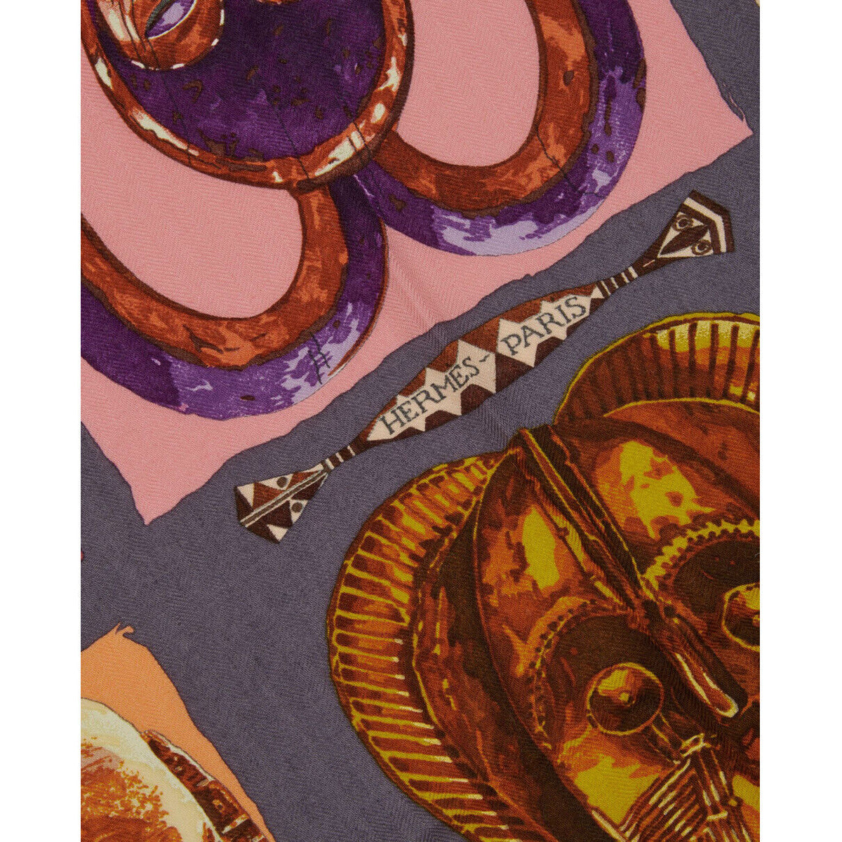 Hermès Hermes Paris Cashmere Silk Persona Carre Scarf 90 cm ladies