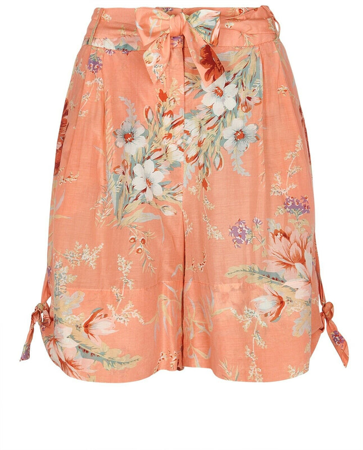 ZIMMERMANN MOST WANTED Anais floral-print cotton and silk-blend voile shorts 3 L ladies
