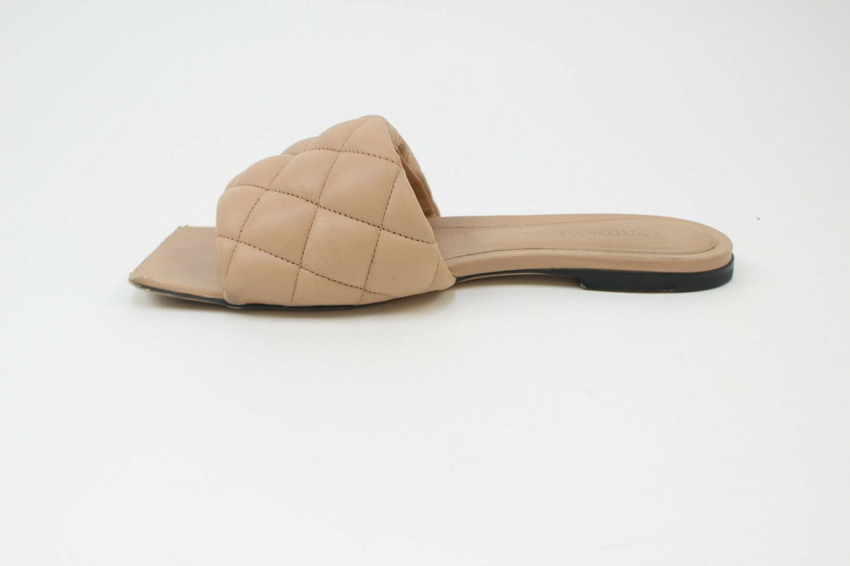 Bottega Veneta Quilted Slides UK 5 38 US 8 ladies