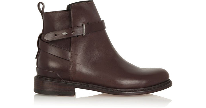 Rag & Bone Driscoll Chelsea Flat Boot Booties Brown Shoes  Ladies