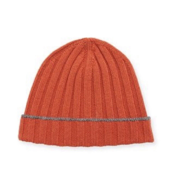 Brunello Cucinelli Cashmere rib knit Beanie Hat Size M men