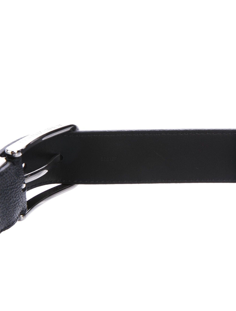 Leather belt Louis Vuitton Black size 85 cm in Leather - 9609438