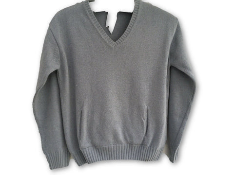 Amaia KIDS Pockets Wool & Cashmere C Knit Sweater Jumper V neck Children