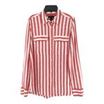 J.Crew Linen Striped Shirt $150 Size US 4 UK 8 S SMALL ladies